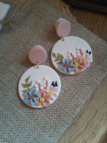 Boucles d'oreilles pastel
