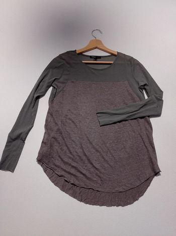Top gris Mango S