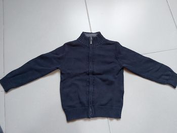Gilet zippé 4 ans