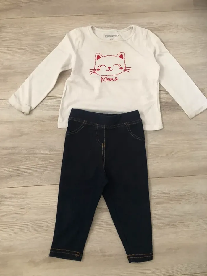 Lot vêtements bébé fille 9-12 mois - photo numéro 4