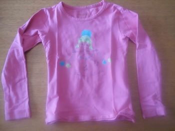 T-shirt manches longues Fille 6 ans