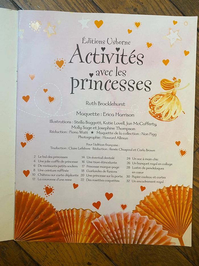 Livre d’activités avec les Princesses - éditions Usborne - photo numéro 3