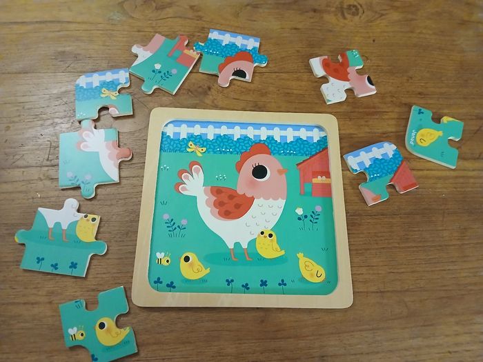Puzzle poule - photo numéro 3