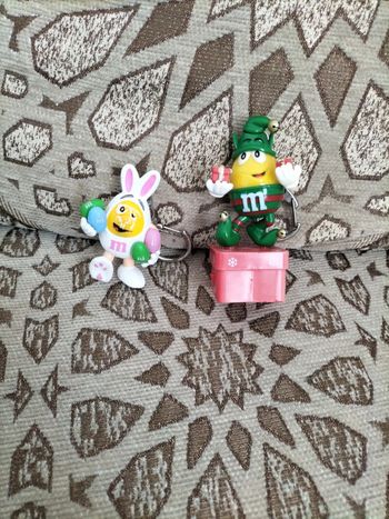 Lot porte clé M&M's