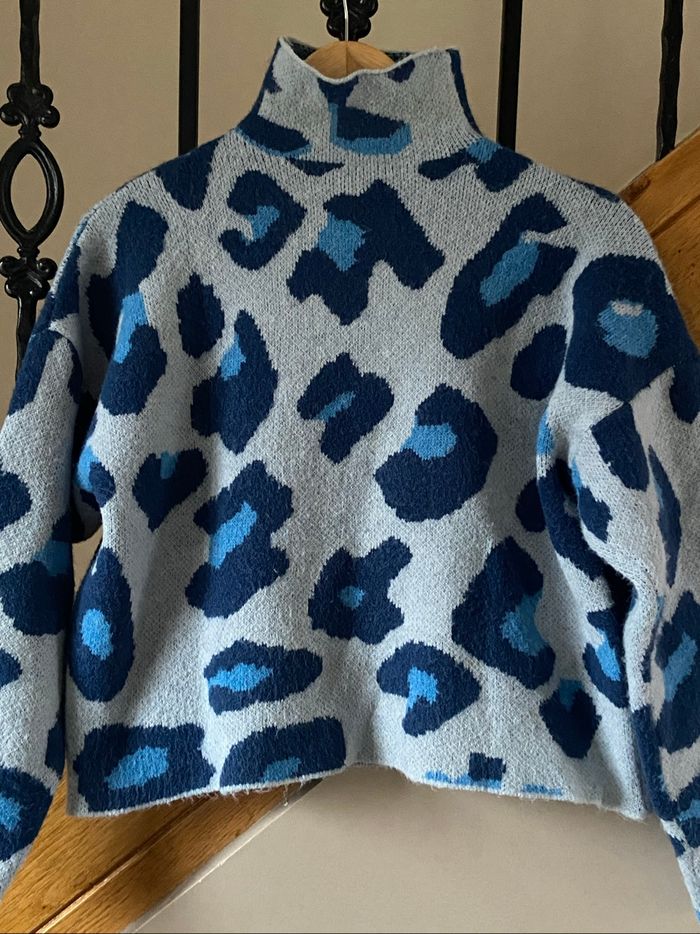 Pull Zara motif Léopard - photo numéro 2