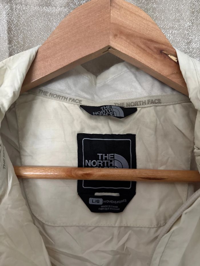 Veste imperméable The North Face beige – Femme – Taille L - photo numéro 3
