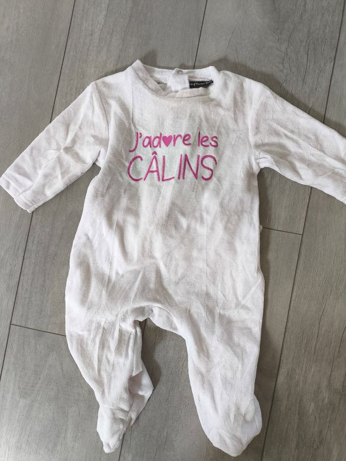 Pyjama rose pâle