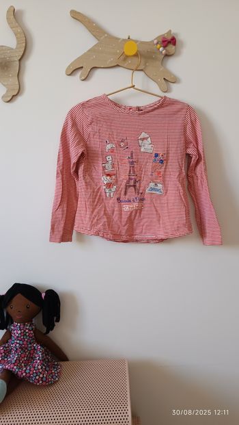 Tee-shirt manche longue fille