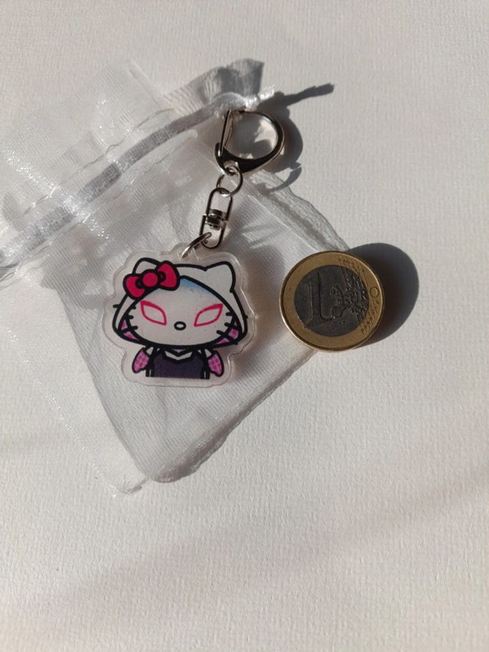 Porte clés hello kitty collab spider man - photo numéro 2