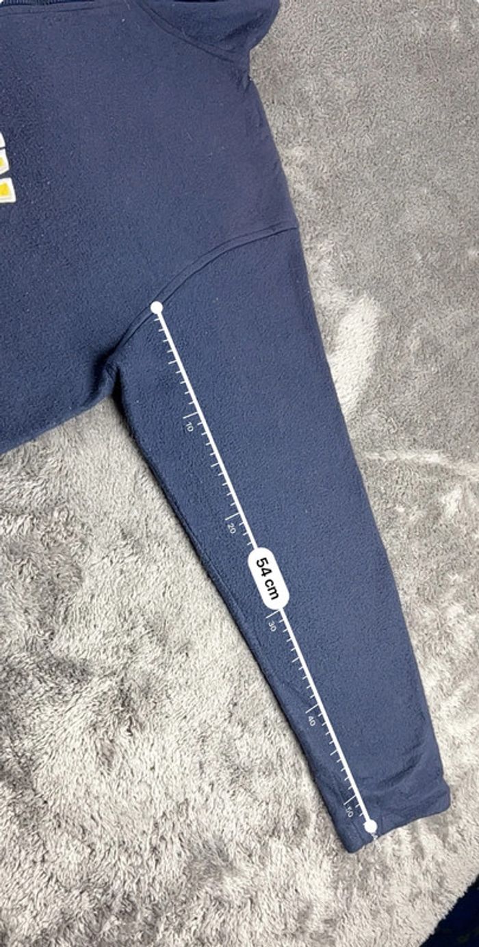 Pull polaire Old Navy quart zip col camionneur bleu marine – Taille XXL - photo numéro 5