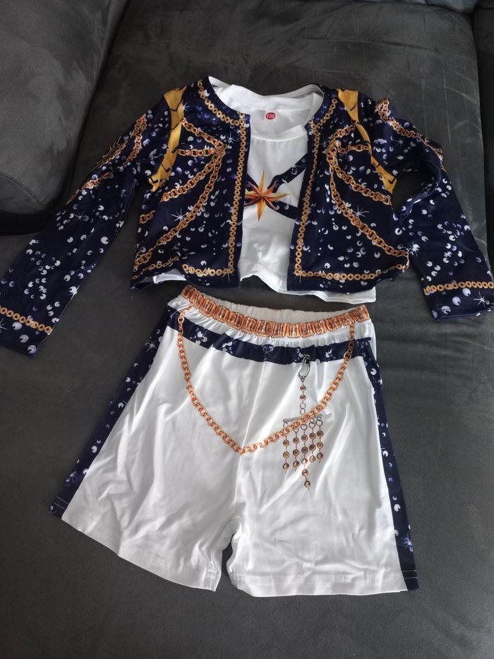 Ensemble déguisement k-pop demon hunters hunter 7/8 ans veste