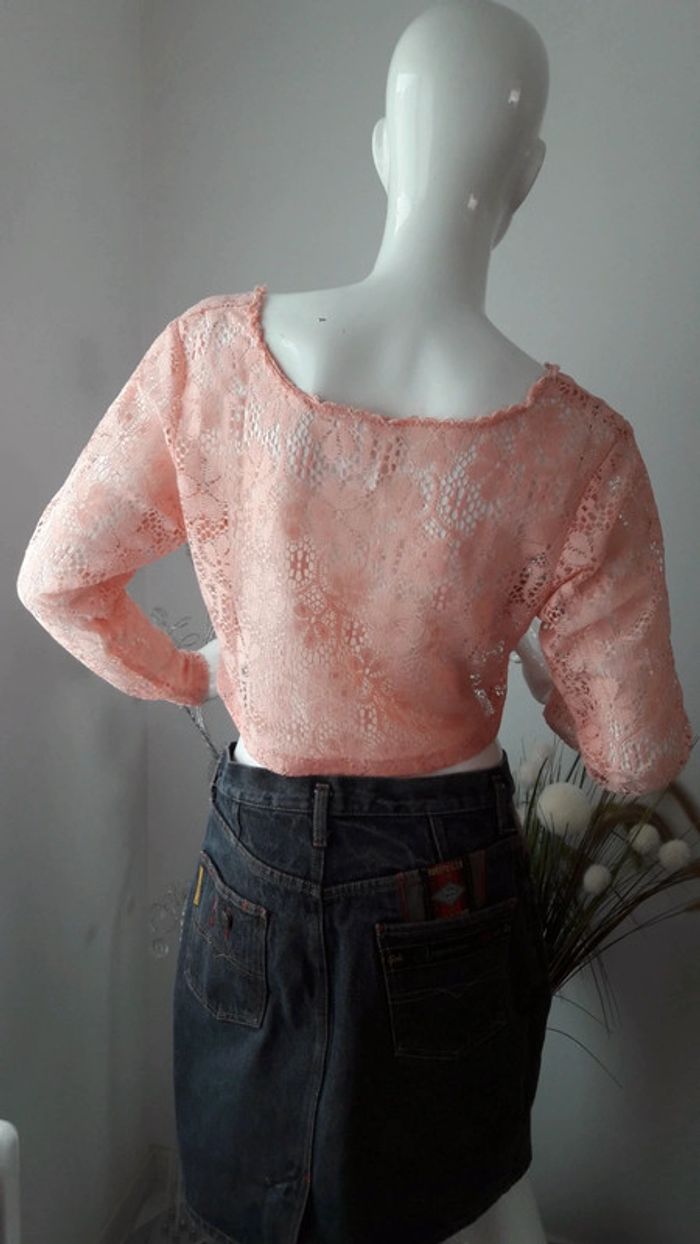 Crop Top dentelle T40/42 - photo numéro 2