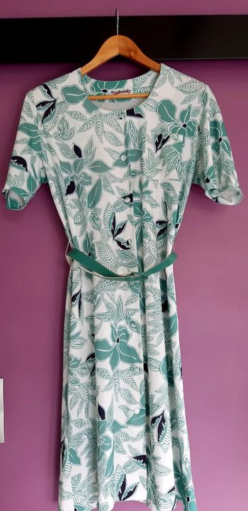 Robe imprimée vintage