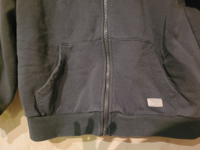 🌼 Veste zippé kaki à capuche - photo numéro 2