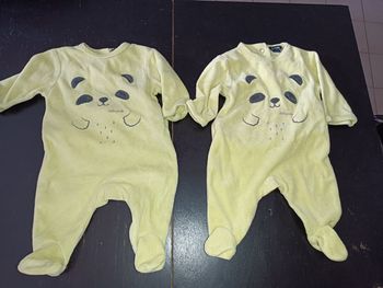 Lot de 2 pyjama garçon