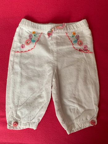 Pantalon fluide LCDP 3 mois - 60 cm