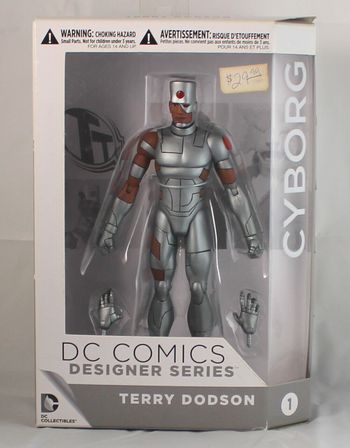 DC COMICS DESIGNER TERRY DODSON FIGURINE CYBORG N°1 33446