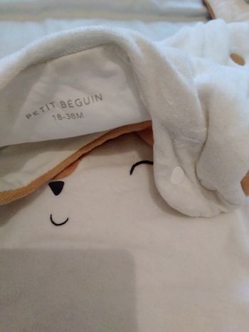 Turbulent renard petit béguin 18_36 mois tbe