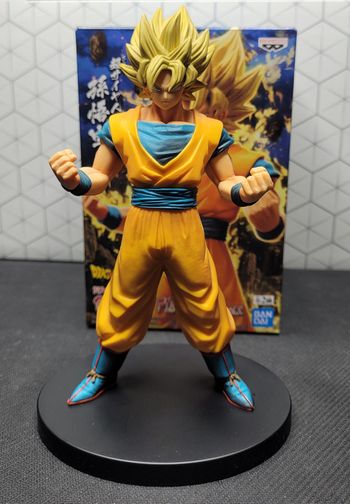 Figurine Son Goku Burning Fighters Vol.2 Banpresto Bandai
