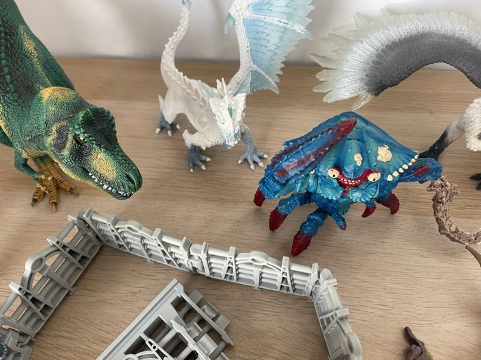 Lot 6: lot de figurines animaux Schleich, Papo et autres - photo numéro 4