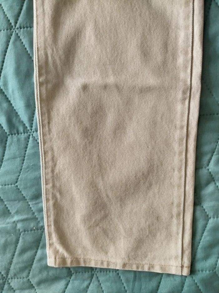 Pantalon homme en jean écru taille 36 - photo numéro 5