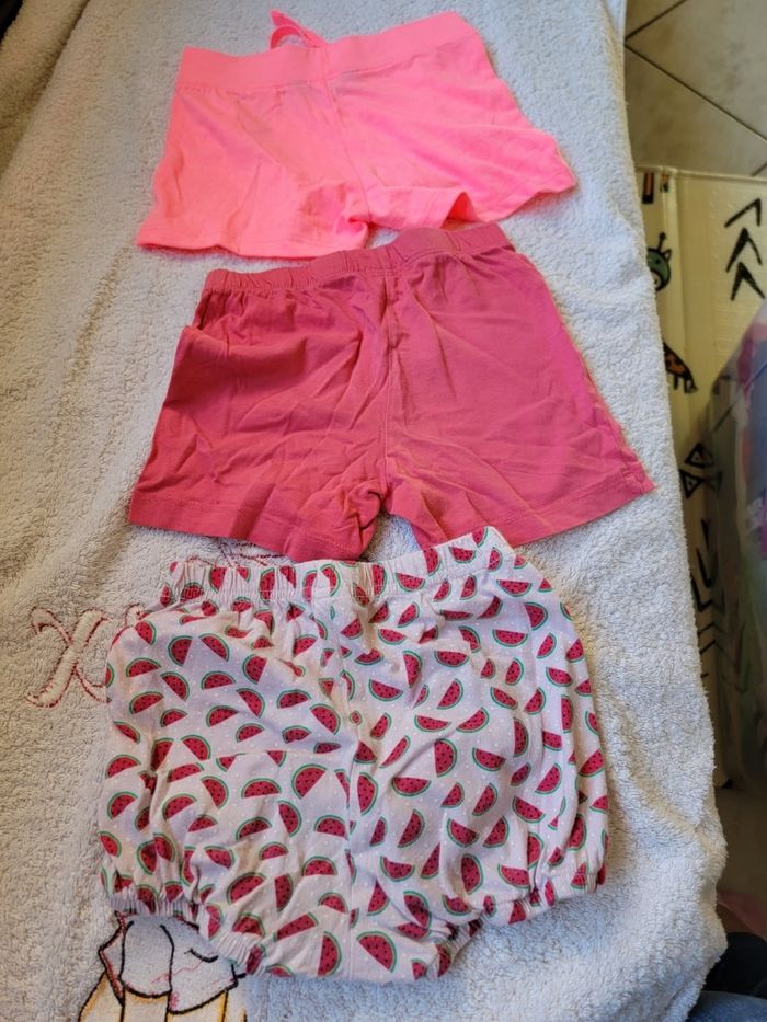 Lot de 6 shorts fille 3 ans - photo numéro 3