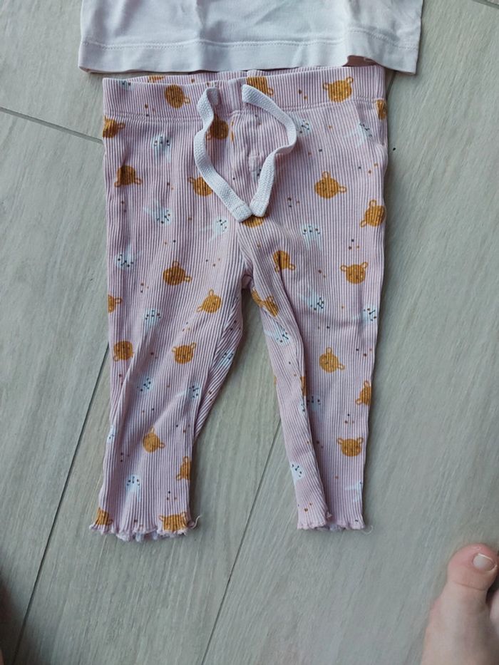 Pyjama 2 pièces kiabi 12 mois - photo numéro 2