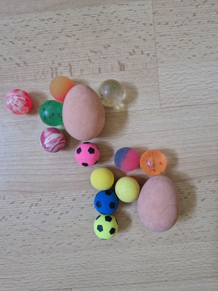Lot de balles rebondissantes - photo numéro 2