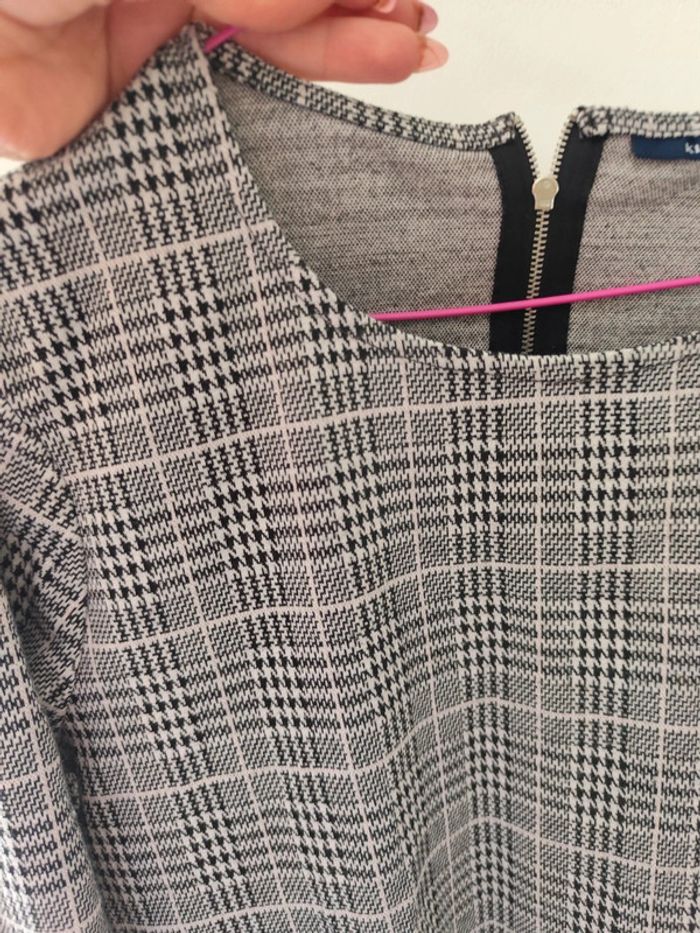 Pull léger à carreaux - photo numéro 2