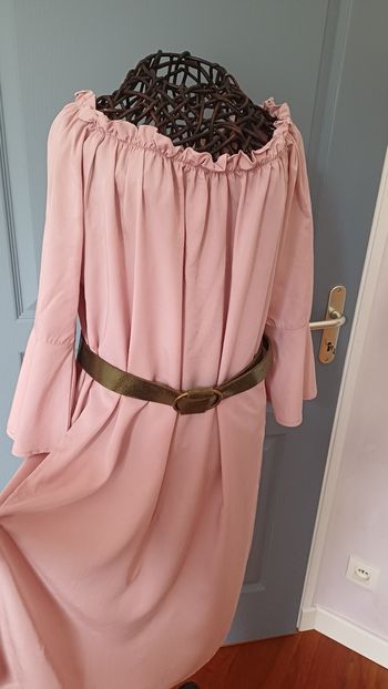 Robe fluide midi