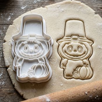 Emporte-pièce Monstre Mignon Thanksgiving, Découpoir Biscuit Automne Citrouille