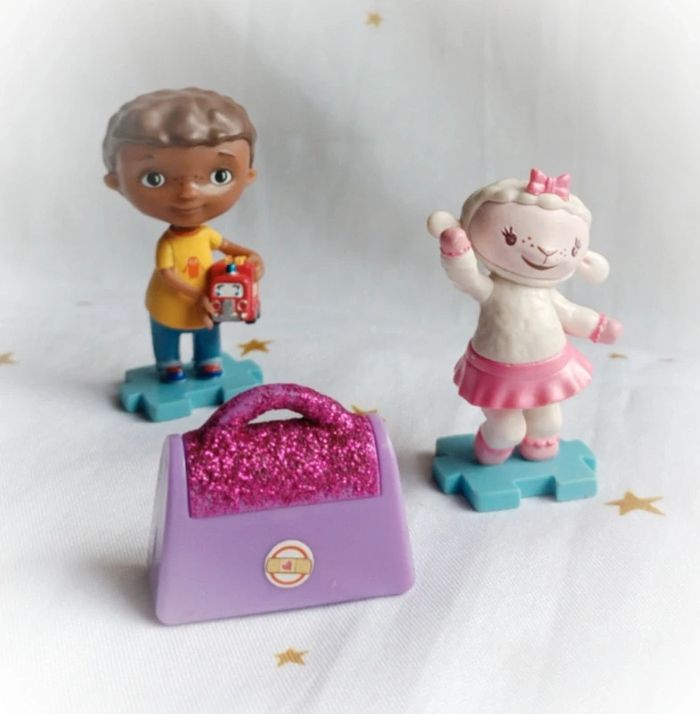 Figurine figura figure dr doctor docteur peluche mcstuffins donnie Donny câline lambie petite small