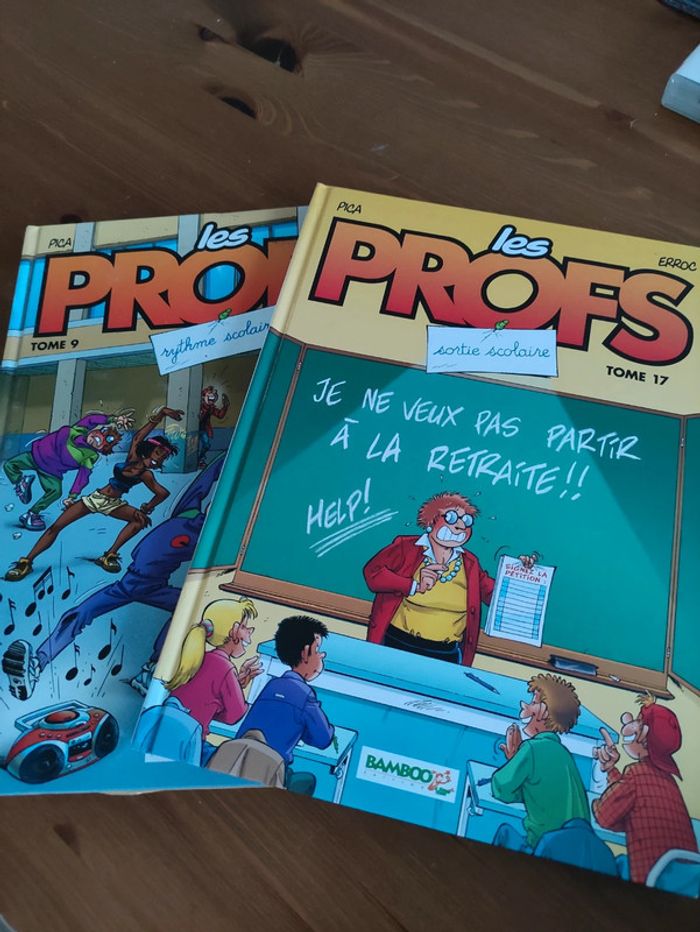 Lot BD Les Profs tome 9 et 17