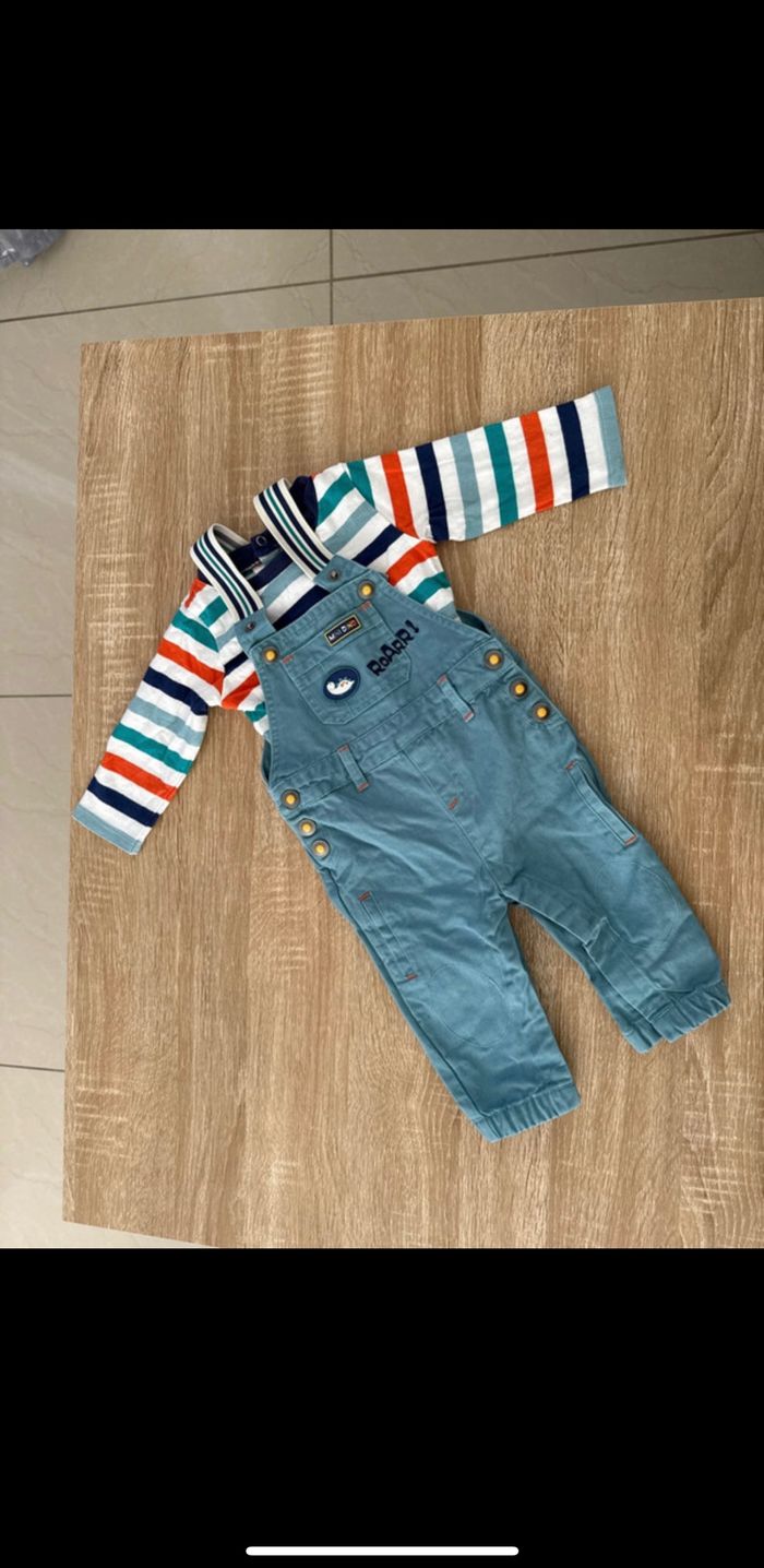 Salopette + tee shirt - photo numéro 3