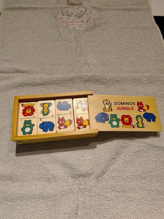 Dominos jungle en bois - photo numéro 2