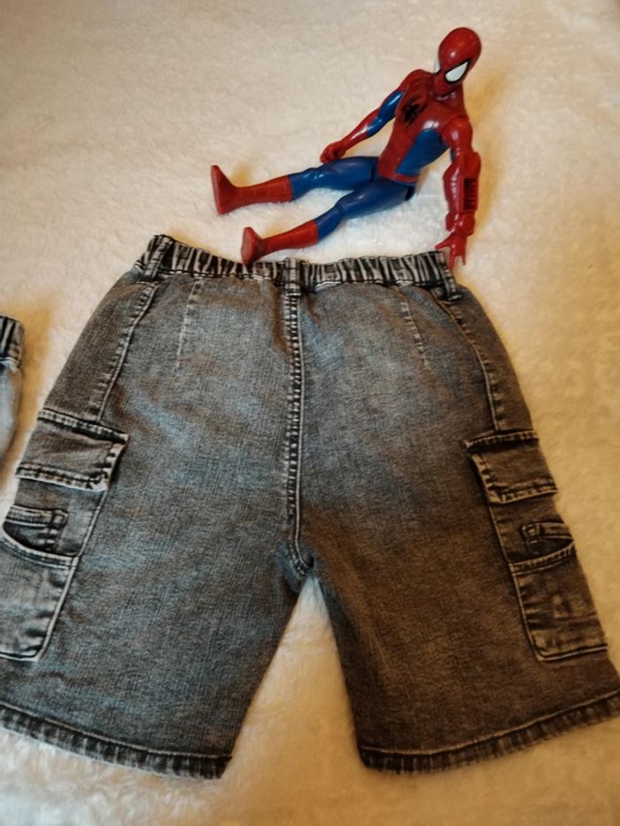 Lot de 2 bermudas jeans souple 6ans - photo numéro 5