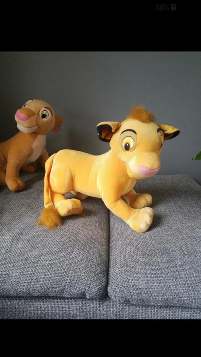 Idée cadeau de Noël Peluche Simba et Nala - photo numéro 3