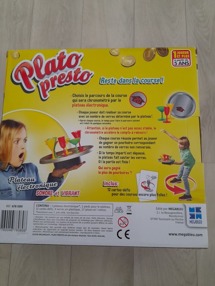 Jeu plato presto - photo numéro 2