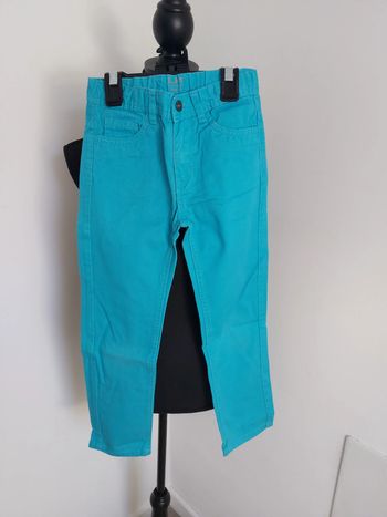 Jean turquoise