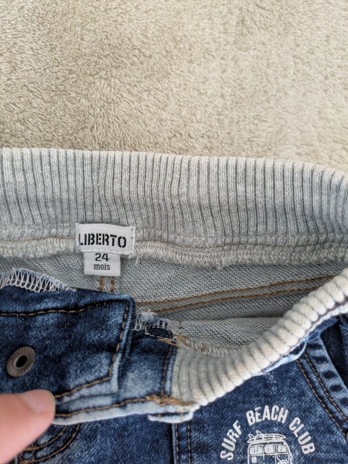 Short en Jean Liberto Style Surf - photo numéro 2