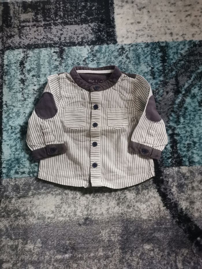 Chemise garçon 3 mois
