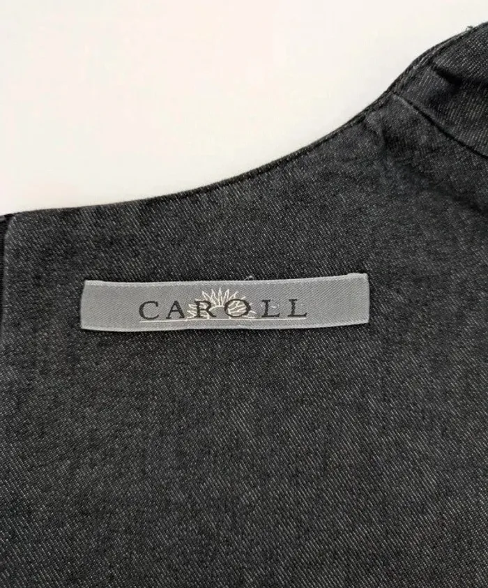 Robe vintage grise - Caroll - taille 34/36 - photo numéro 3