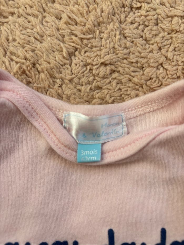 Lot de 7 bodys manches courtes 3 mois - photo numéro 3