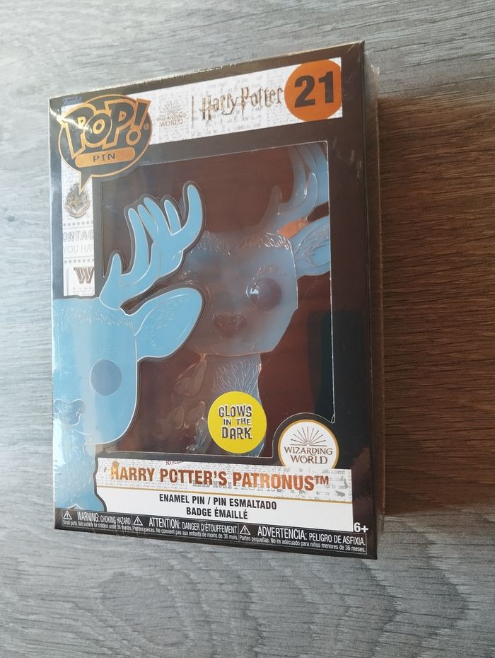Harry Potter : Pop Large Enamel Pin N° 21 (Harry Potter Patronus) - photo numéro 4
