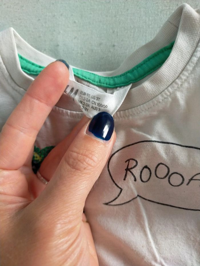 T-shirt loup 3 ans - photo numéro 4