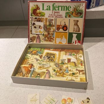 Ancien jeux la ferme 2 jeux loto images jeu des silhouettas