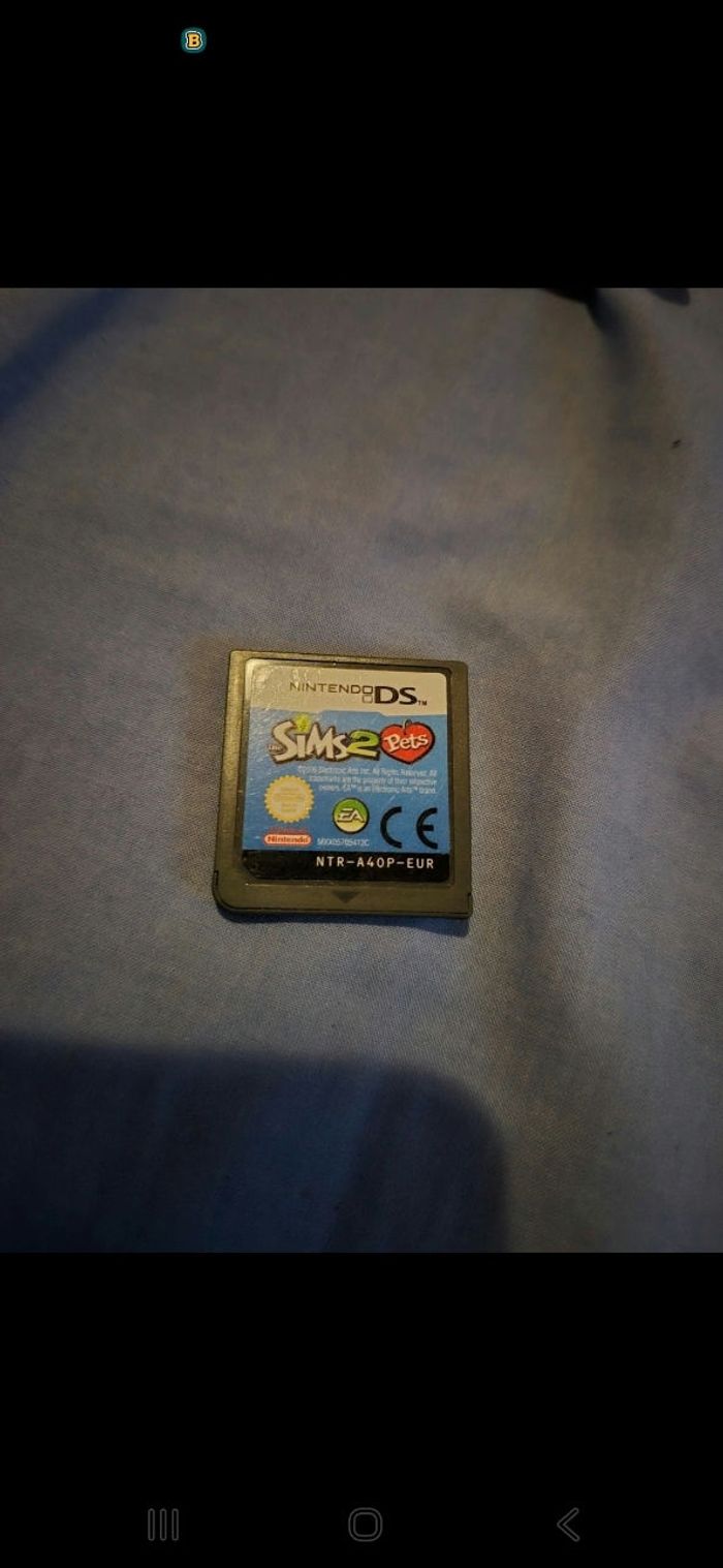 Jeu ds sims animaux