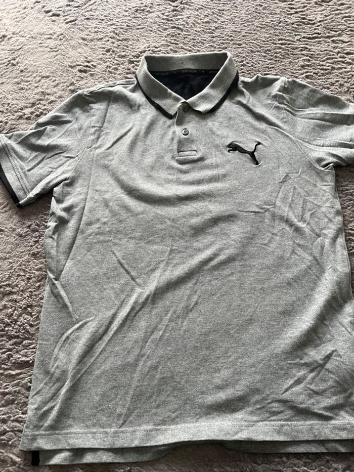 Polo gris puma taille S - photo numéro 2