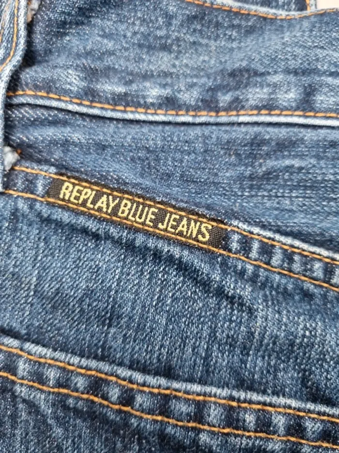 Jean Replay Blue Jeans – Taille 32 FR Homme (mesures en photos) - photo numéro 11