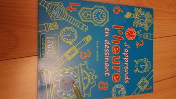 Livre j apprends l heure en dessinant